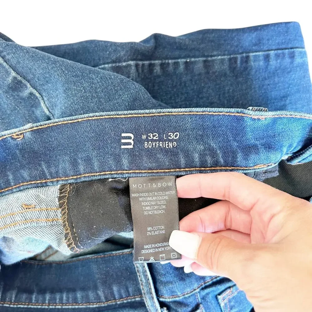 Mott & Bow Boyfriend Jeans Sz 32x30